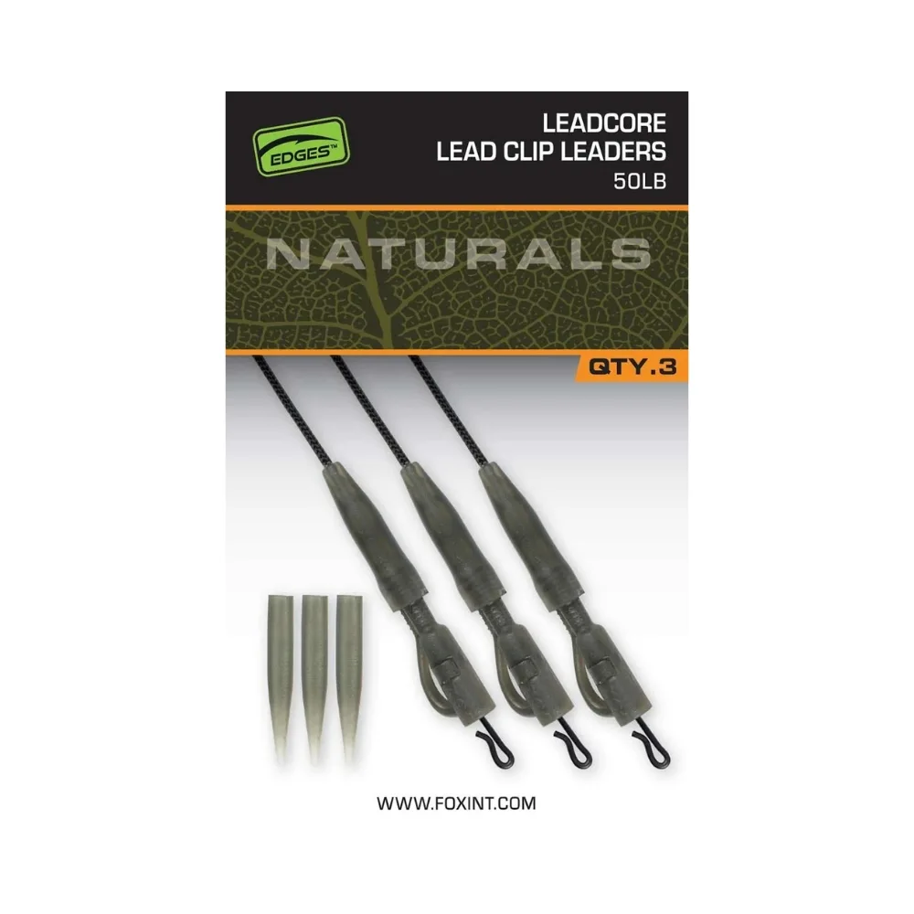 FOX Power Grip Lead Clip Leadcore Leaders FOX Power Grip Lead Clip Leadcore Leaders - Leader FOX Power Grip Lead Clip Leadcore Leaders